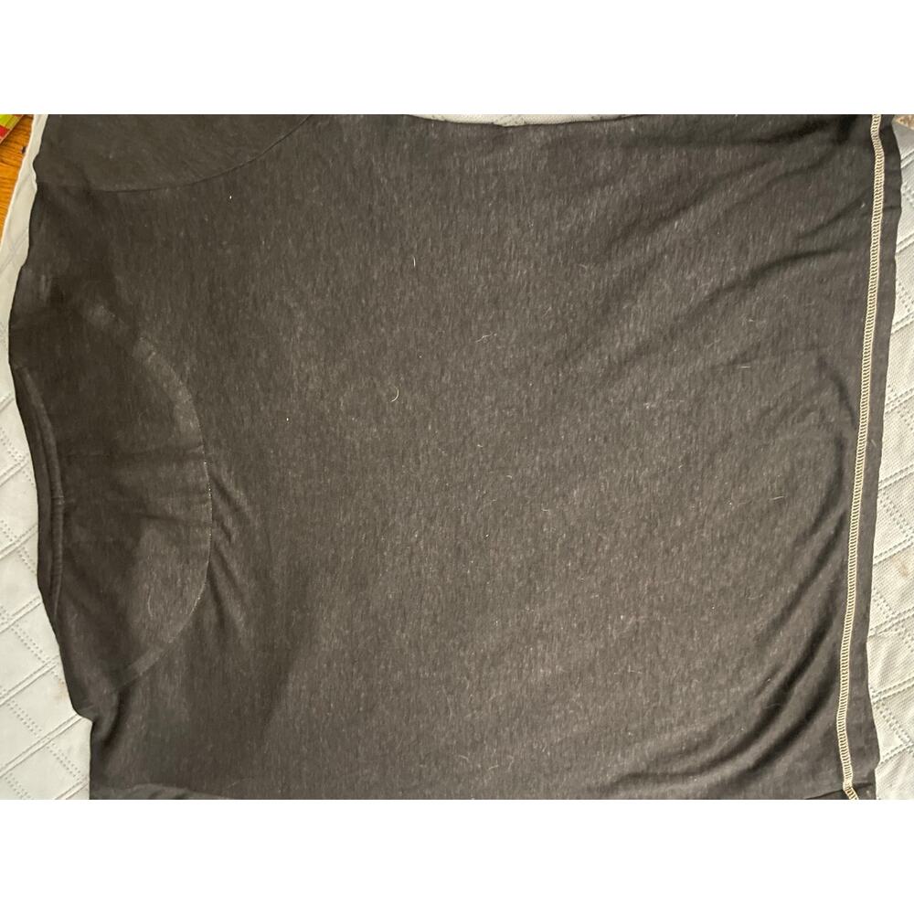 UKHI by Hemp Foundation LG Casual Top with chest pocket short sleeve. 2 toned